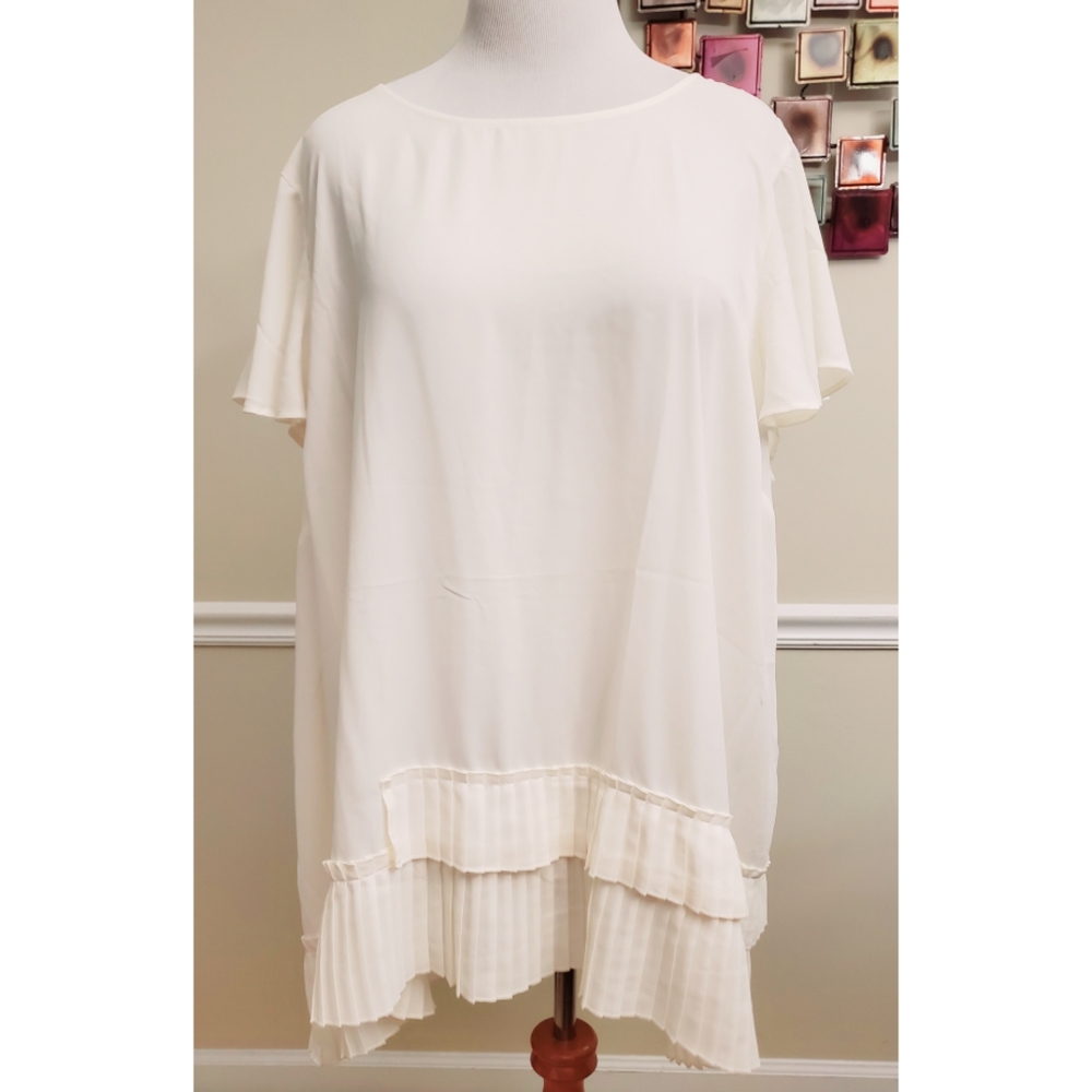 Lane Bryant Cream Top